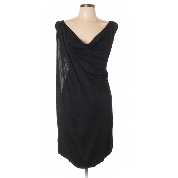 Fendi Dresses & Skirts - Fendi Draped Black Sheath Dress